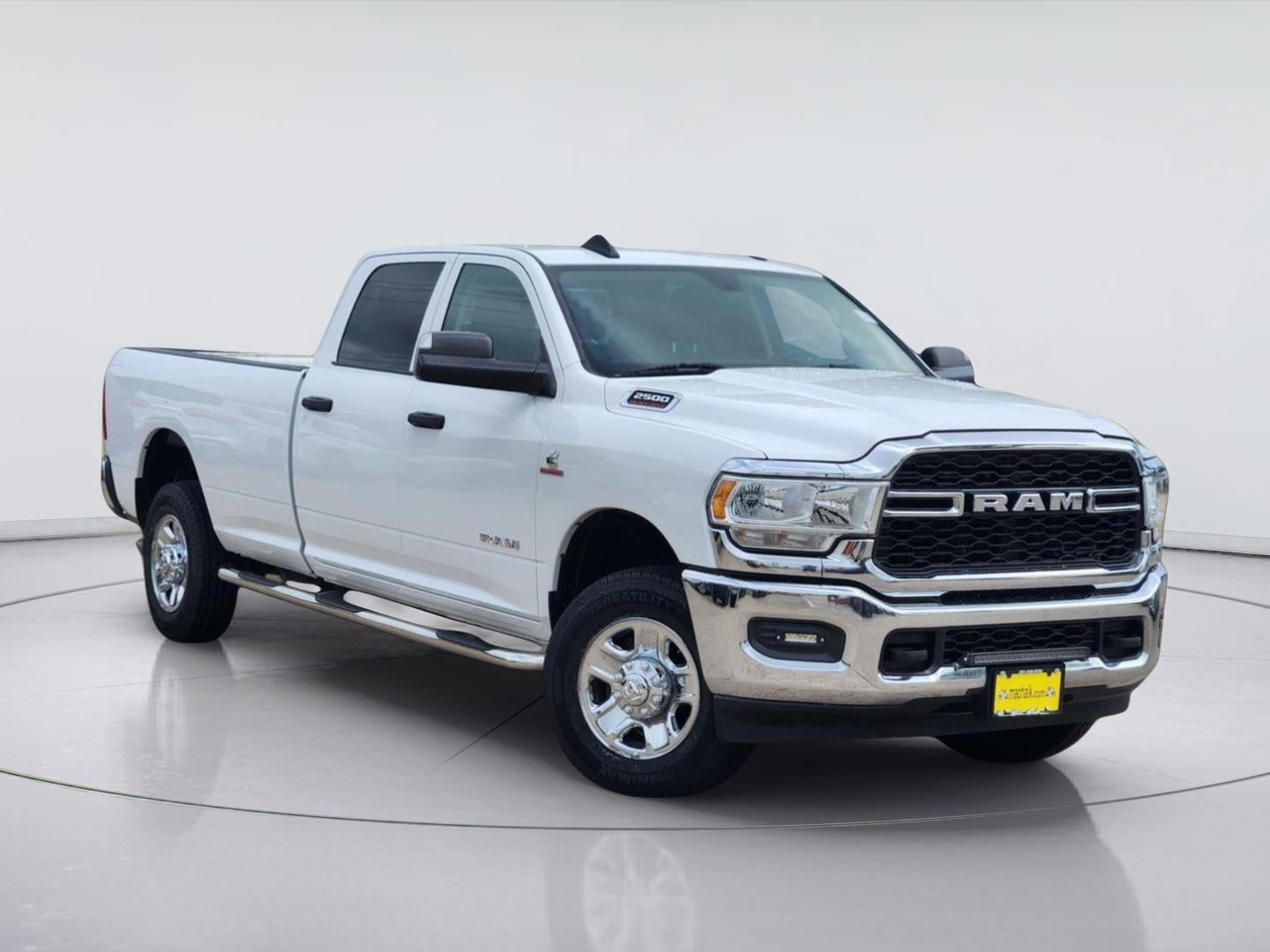 2020 RAM 2500 Tradesman in Bright White Clearcoat — front three-quarter view