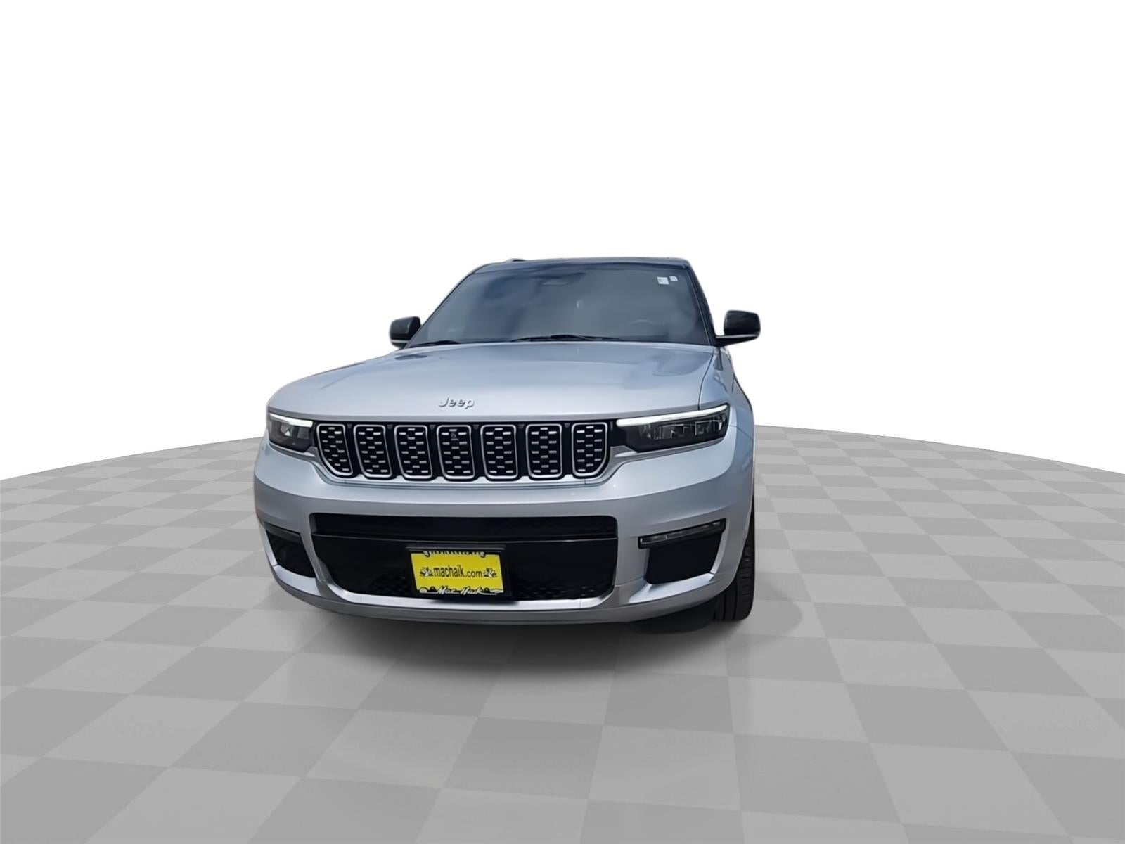 2022 Jeep Grand Cherokee L — rear three-quarter view