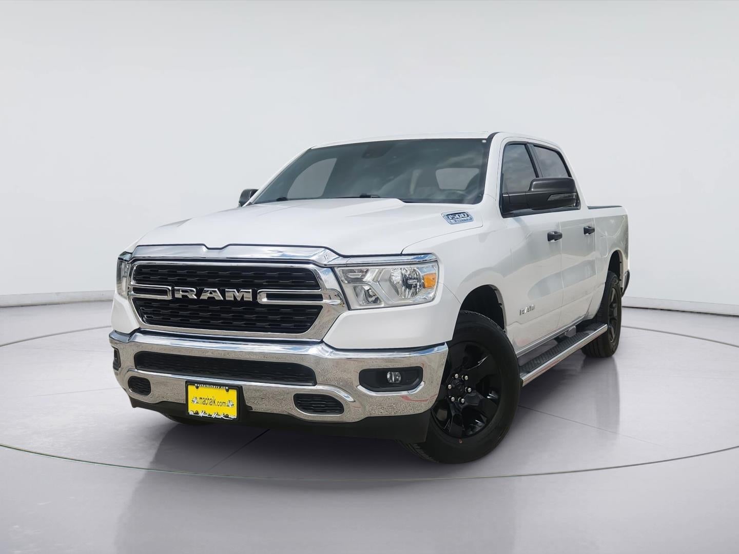 2023 RAM 1500 Big Horn in Bright White Clearcoat — front three-quarter view