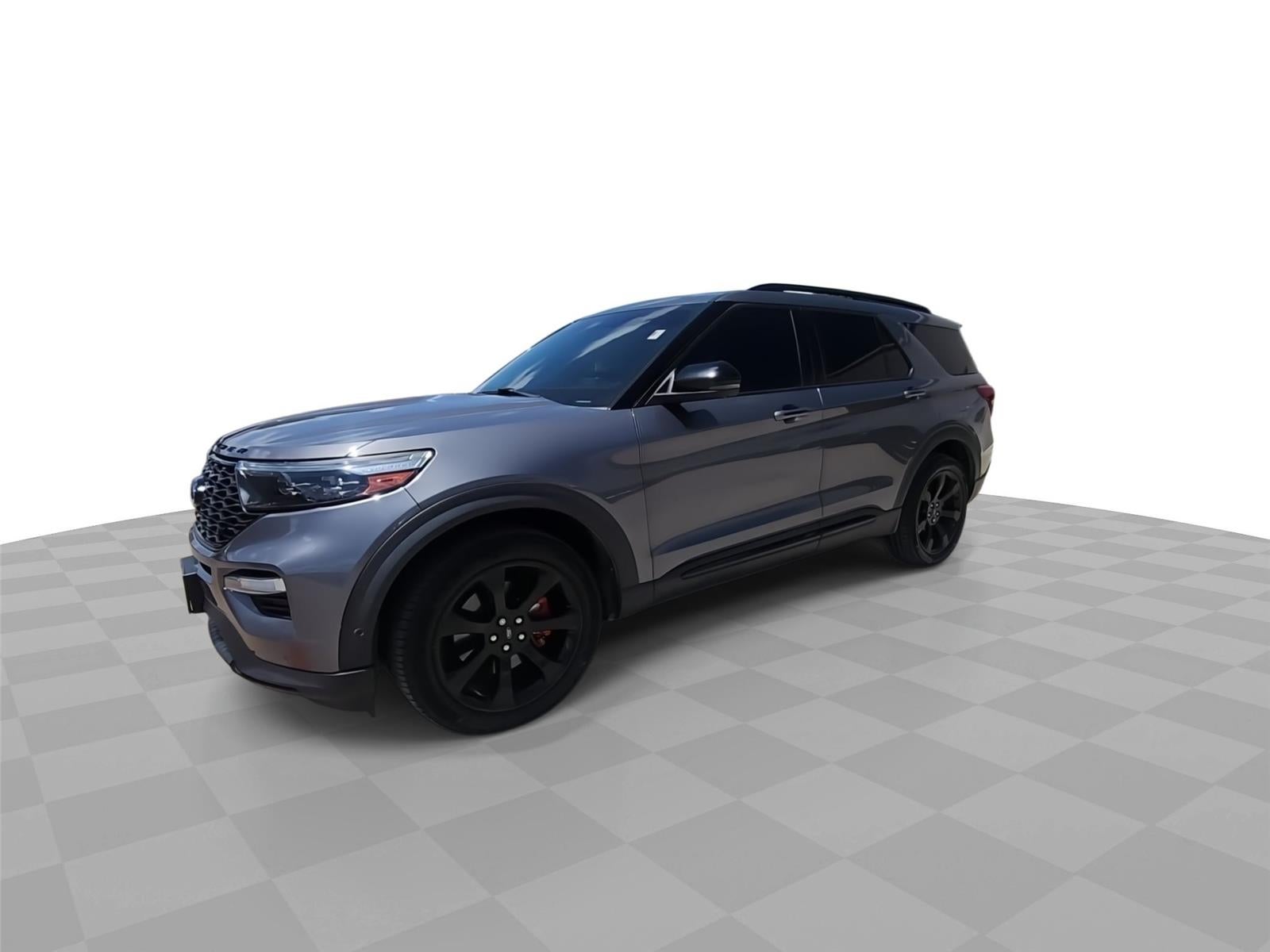 2022 Ford Explorer — interior view