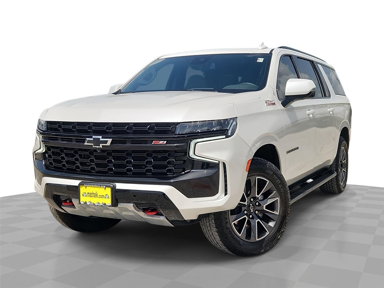 2023 Chevrolet Suburban Z71 in Iridescent Pearl Tricoat — front three-quarter view