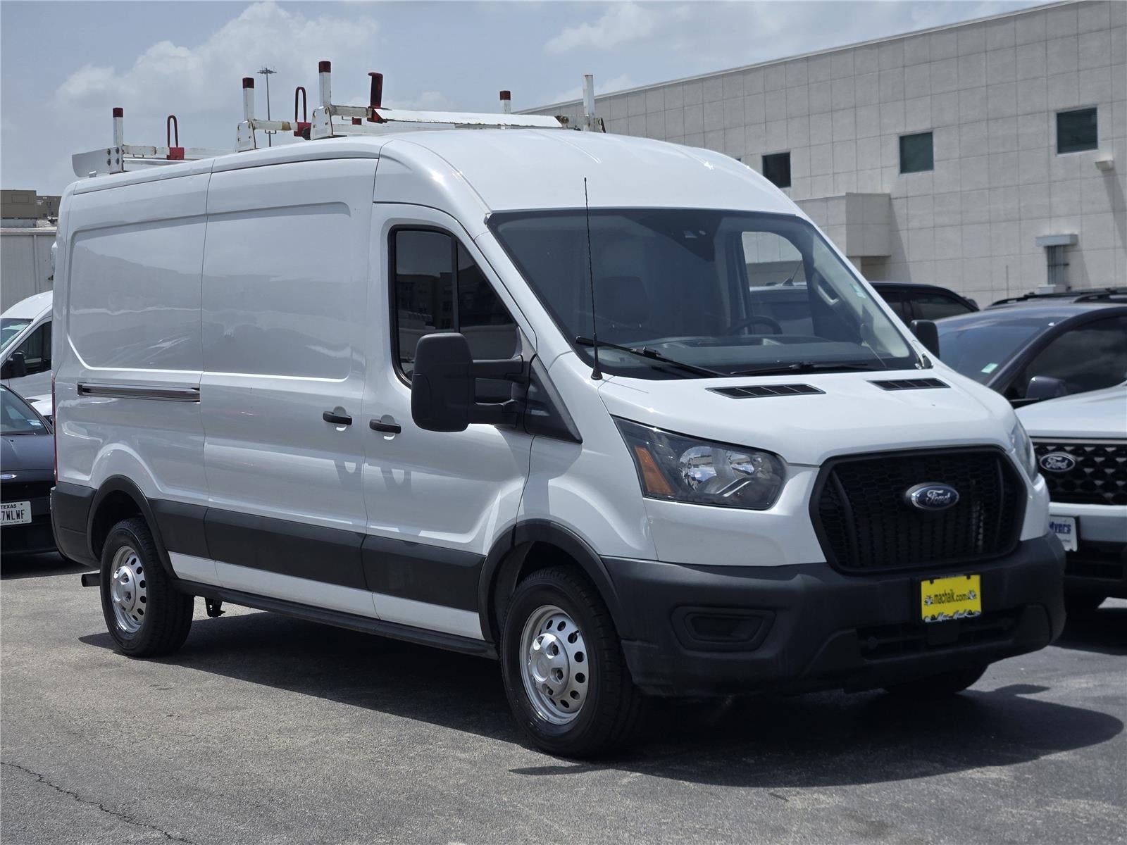2023 Ford Transit — rear three-quarter view