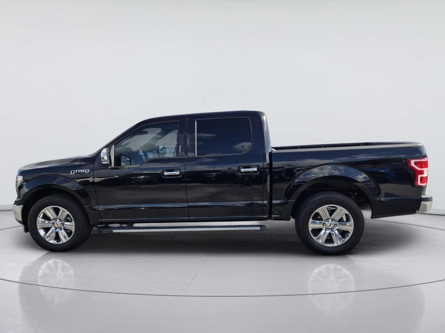 2018 Ford F-150 — rear three-quarter view