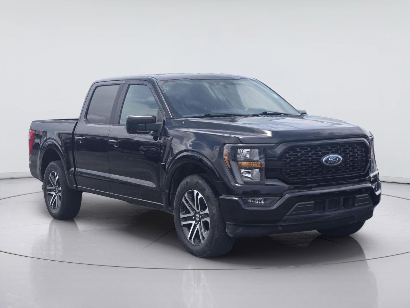 2023 Ford F-150 — rear three-quarter view