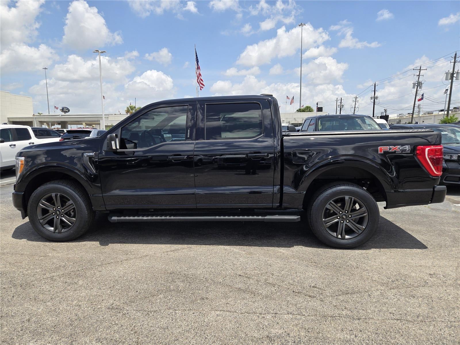 2023 Ford F-150 — rear three-quarter view