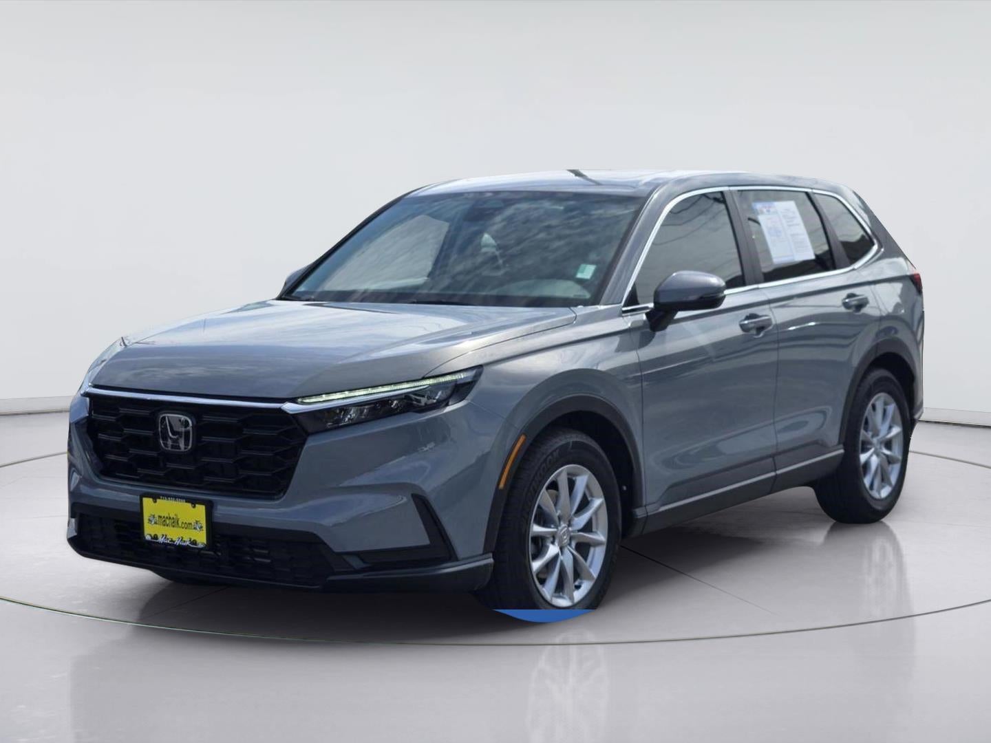 2026 Honda CR-V EX in Urban Gray Pearl — front three-quarter view