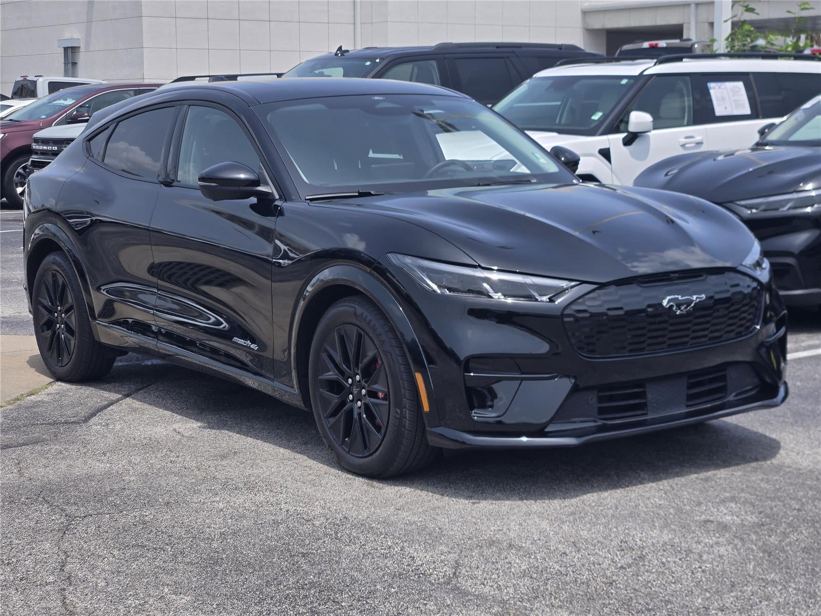 2025 Ford Mustang Mach-E — rear three-quarter view
