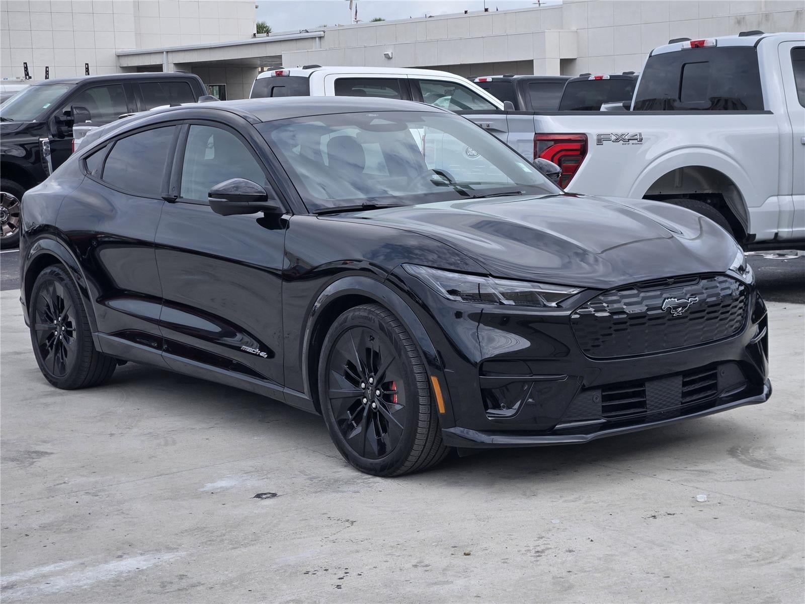 2025 Ford Mustang Mach-E — rear three-quarter view