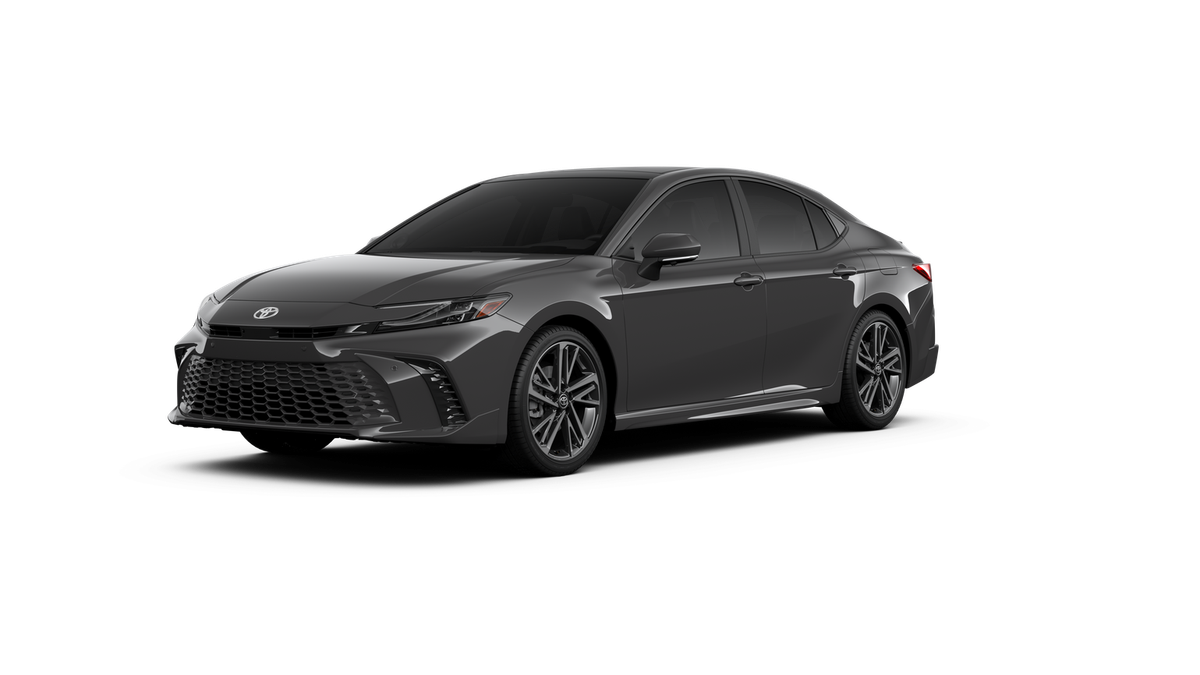2026 Toyota Camry XSE in Underground — front three-quarter view