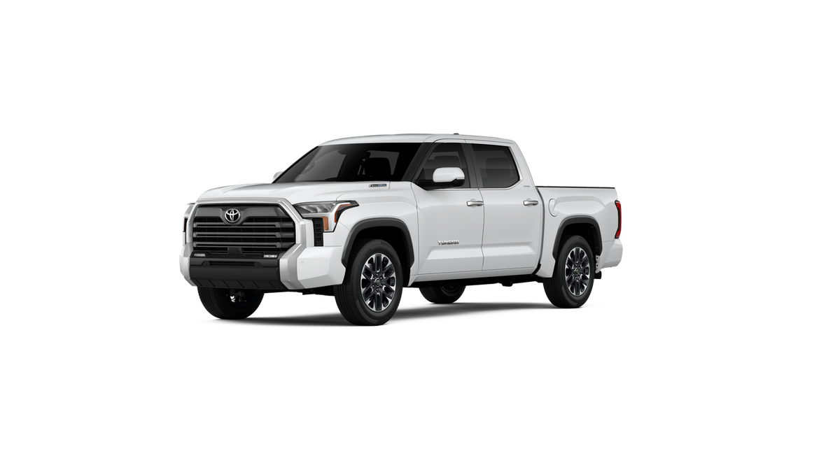2026 Toyota Tundra i-FORCE MAX Tundra Limited in Ice Cap — front three-quarter view