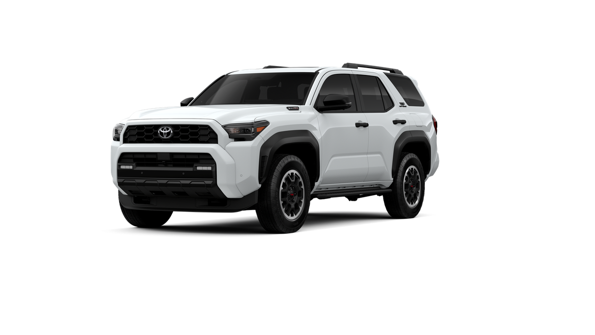 2026 Toyota 4Runner i-FORCE MAX 4Runner TRD Off-Road Premium in Ice Cap — front three-quarter view