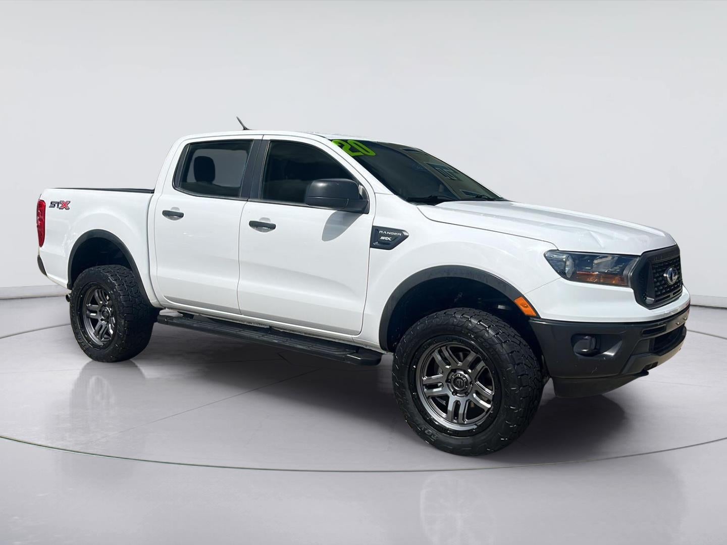 2020 Ford Ranger XL in Oxford White — front three-quarter view
