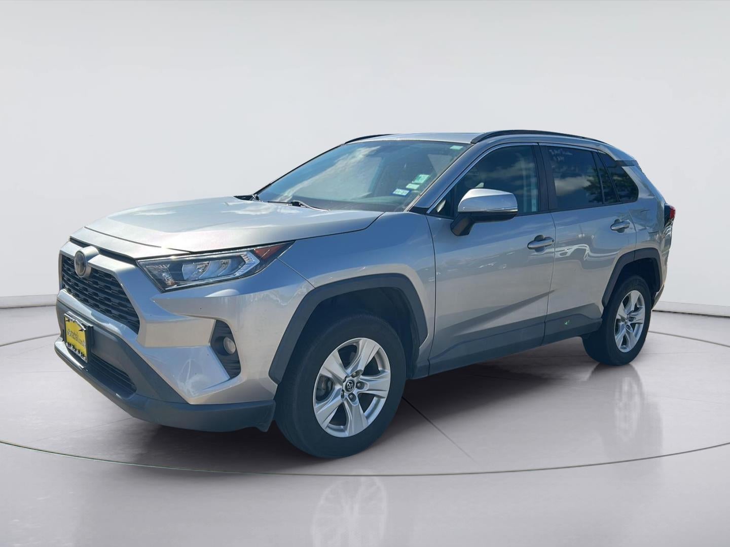 2021 Toyota RAV4 — rear three-quarter view