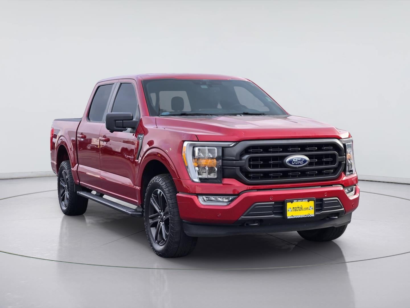 2021 Ford F-150 — rear three-quarter view