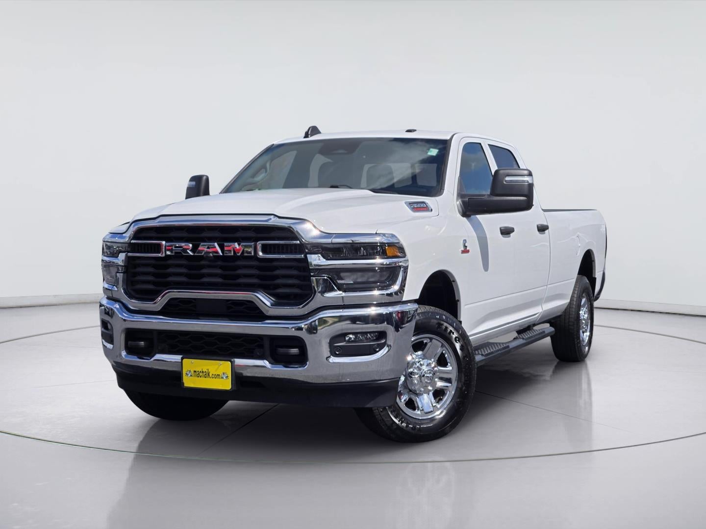 2025 RAM 3500 TRADESMAN in White — front three-quarter view