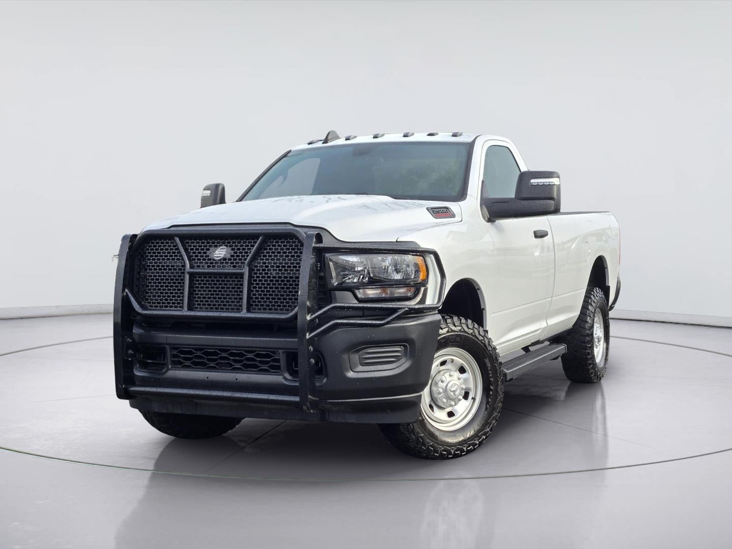 2024 RAM 2500 Tradesman in Bright White Clearcoat — front three-quarter view