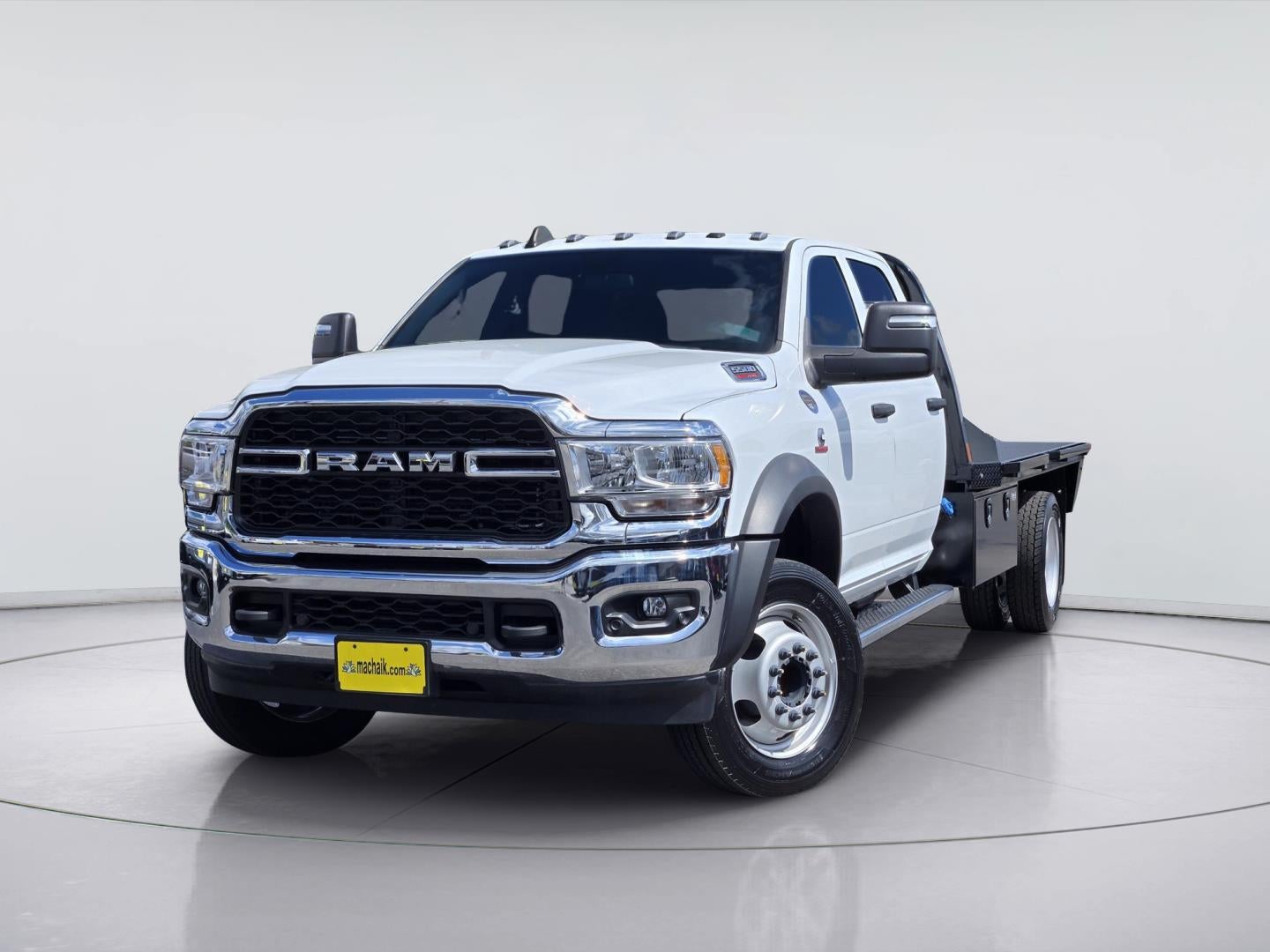 2024 RAM 5500 Base in Bright White Clearcoat — front three-quarter view