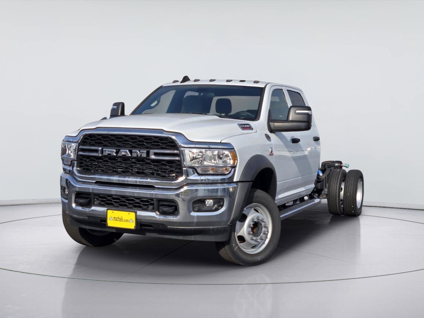 2024 RAM 5500 Base in Bright White Clearcoat — front three-quarter view