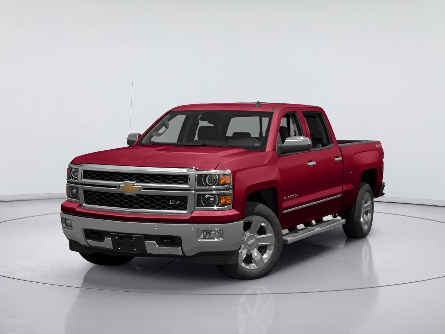 2015 Chevrolet Silverado 1500 LT in Deep Ocean Blue Metallic — front three-quarter view
