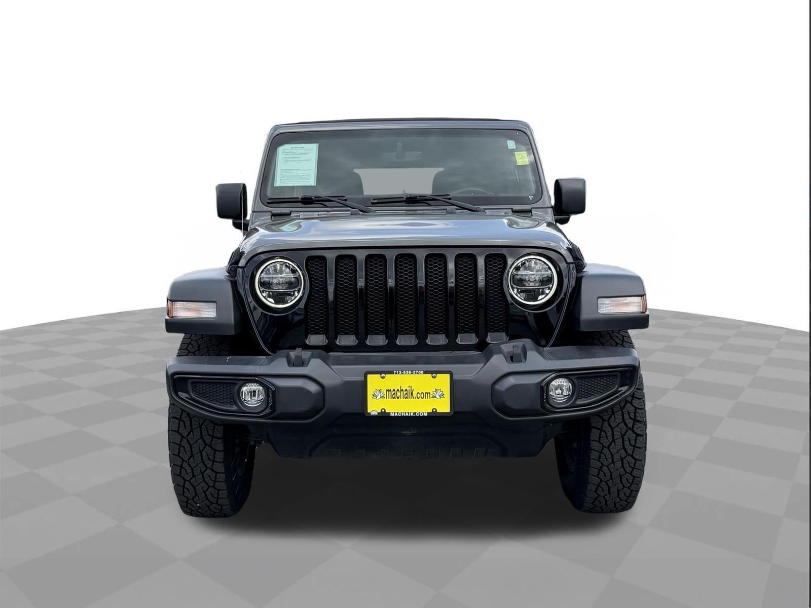 2022 Jeep Wrangler — side profile view