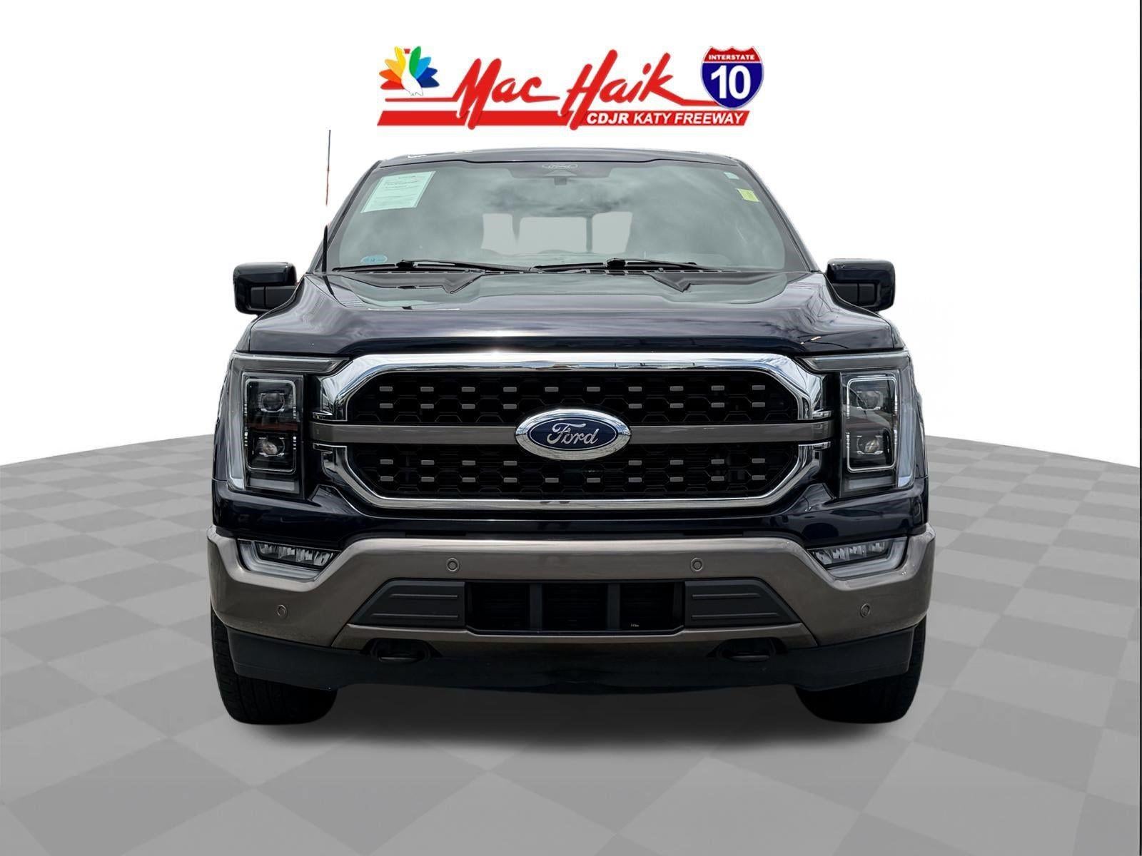 2022 Ford F-150 — rear three-quarter view
