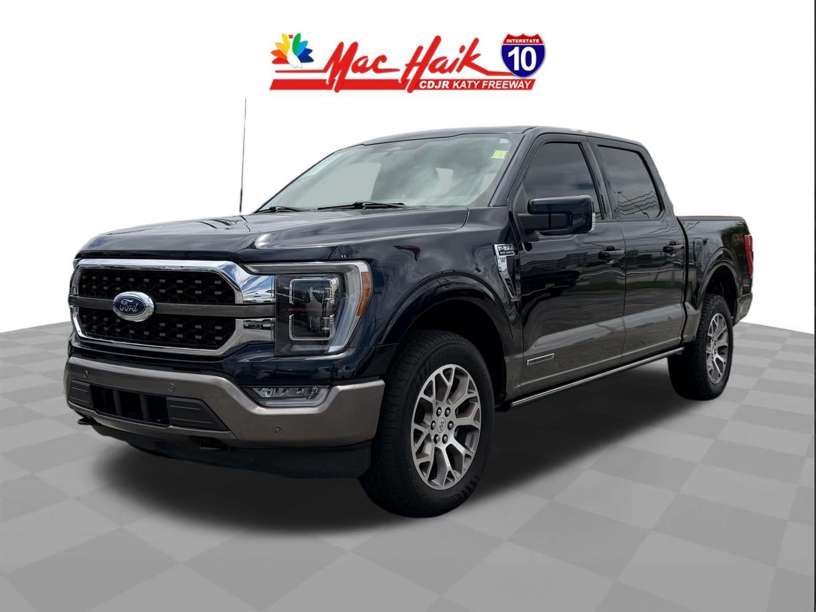 2022 Ford F-150 — interior view