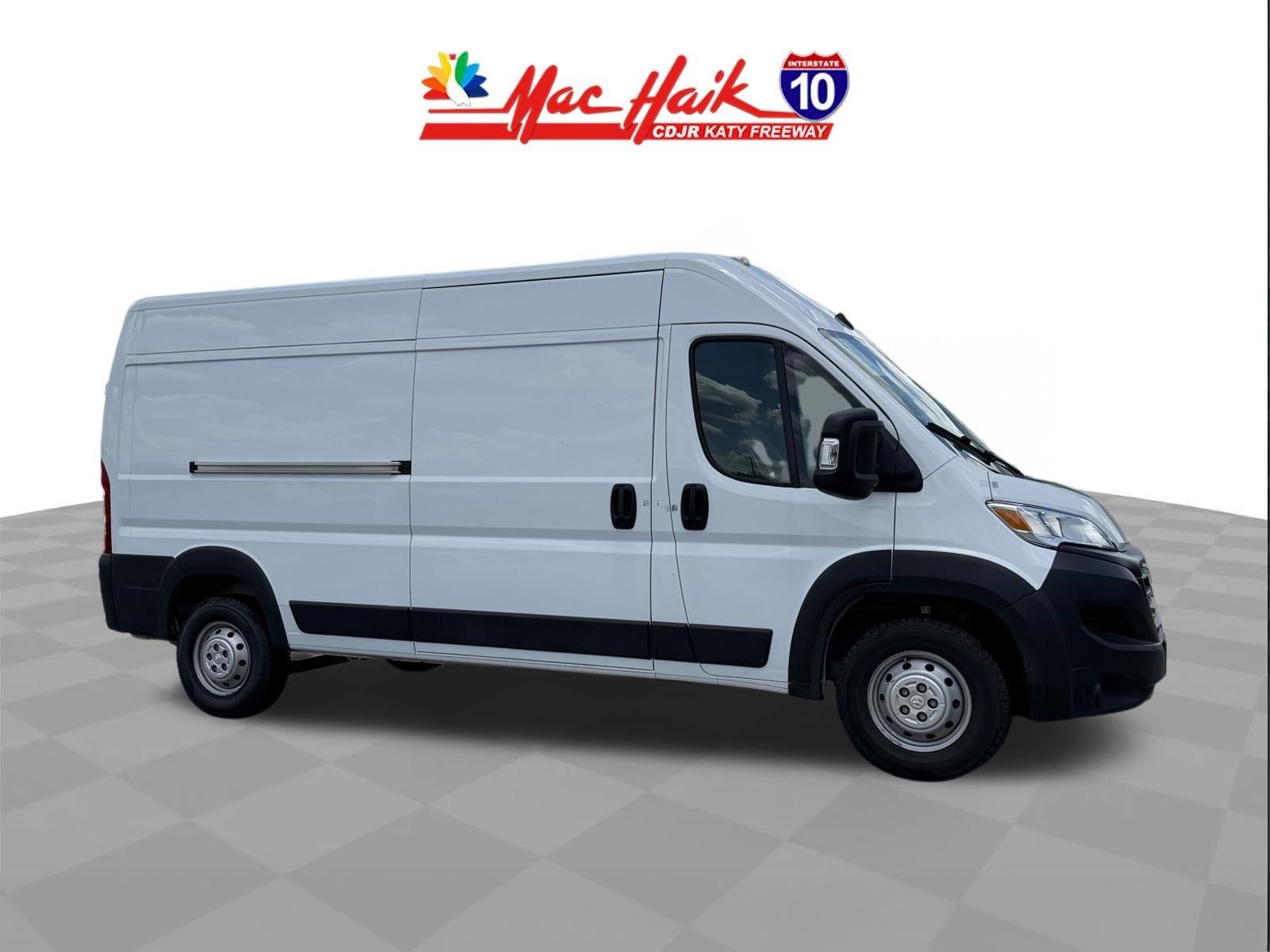 2023 RAM ProMaster Cargo Van 2500 High Roof 159' WB in Bright White Clearcoat — front three-quarter view